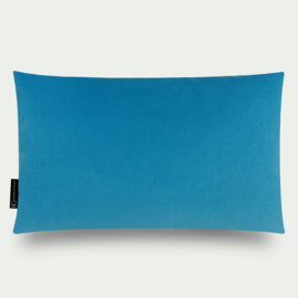 Sierkussen "Heartbeat Blue" 60x40 cm