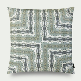 Sierkussen" Oslo" grijs, beige, 45x45cm