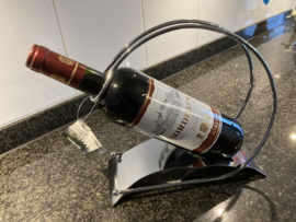 WIJNFLESHOUDER, WIJNREK, WIJNFLES-SCHENKER DESIGN METAAL