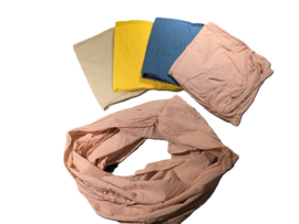 COL SJAAL, DIVERSE KLEUREN 4 STUKS set A