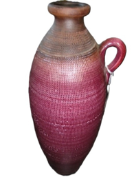 LATINA VAAS /FLES GROOT HOOG 52 CM DIA 19 CM (1)