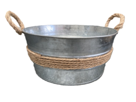 SCHAAL ZINK DIA 26 Hoog 17 cm