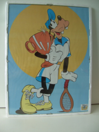 GOOFY POSTER MET WISSELLIJST EN GLASPLAAT