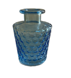 FLESJE VAASJES BLAUW HOOG 10 CM