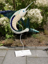 ZWAARDVIS OP VOET 48 cm