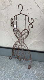 WANDDECO VINTAGE MUURHANGER JURK BRUIN