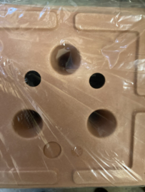 VECA PLANTENBAK Terra di siene 50x50 cm Terracotta