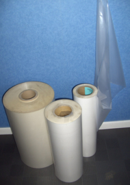 FOLIE TRANSPARANT MELK WIT 44 CM 12 Micron ROL 36