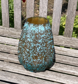 VAAS GOLD LUSTER GREEN H25 – D18 cm