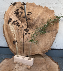 REAGEERBUSHOUDER VOOR BLOEMEN EN KRUIDEN NAT EN DROOG MIDDEL