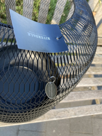 WINDLICHT OLY (42 CM) METAAL ZWART RIVERDALE