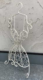 WANDDECO VINTAGE MUURHANGER JURK WIT