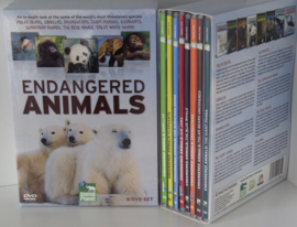 BESCHERMDE DIEREN 8 DVD BOX  ANIMAL PLANET ENDANGERED ANIMALS