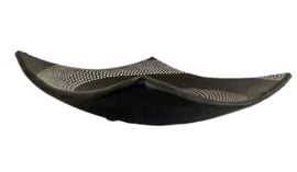 SCHAAL DESIGN SPIRAAL BLACK WHITE 38X38 CM
