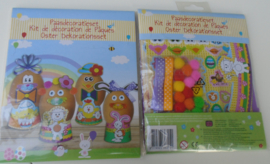 PAASDECORATIESET KNUTSEL SET EIEREN VERSIEREN