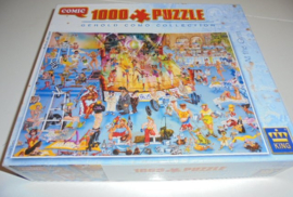 PUZZEL AT THE GYM COMIC COLLECTION KING 1000 STUKJES