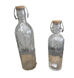 WATERFLES CACTUS MET HOUTEN STOP (BEUGELFLES) 2 DLG