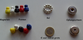 Magneet bal set 5 stuks