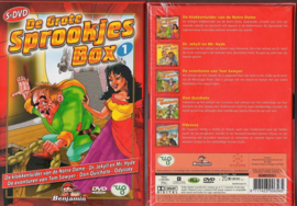 KINDER DVD 5-BOX DE GROTE SPROOKJES BOX