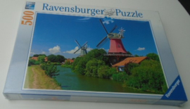 RAVENSBURGER ORIGINAL QUALITY PUZZLE WINDMOLENROMANTIEK 500 stuks