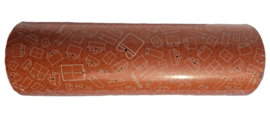 INPAKPAPIER CADEAUPAPIER SUPER ROL 50 CM ORANJE PAKJES