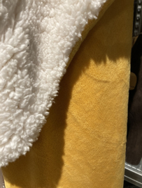 PLAID SWEDEN GOLDEN GLOW YELLOW 150X200 CM