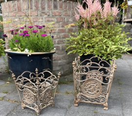 GIETIJZEREN UNIEKE PLANTENBAKKEN SET GROOT