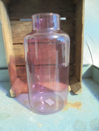 VAAS GLAS MELKBUS PAARS 30 CM DIA 14 CM