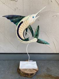 ZWAARDVIS OP VOET 48 cm
