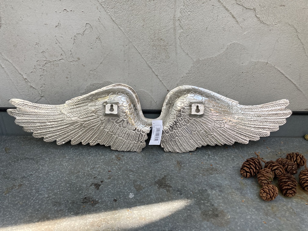ALUMINIUM WINGS ENGELENVLEUGELS GROOT 72 CM