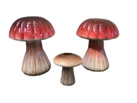 Vaas Paddenstoel Champignon rood 20,3 cm