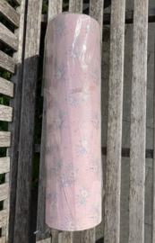 INPAKPAPIER CADEAUPAPIER ROL 175 meter 57 CM BOEKET ROZE