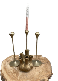 VAAS DK Design Aglio - tulpenvaas - goud mat -H16 – D13 cm