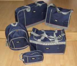 REISKOFFERSET (TRAVELBAGS) GROTE 5 DELIGE SET