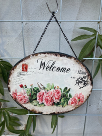 METAL SIGN ROMANTIEK WELCOME