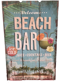 BEACH BAR COCKTAIL BEAUTIFUL VIEW WANDDECORATIE