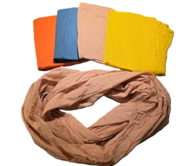 COL SJAAL, DIVERSE KLEUREN 4 STUKS SET B