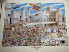 PUZZEL JAN VAN HAASTEREN NEW YORK MARATHON 1000 stukjes