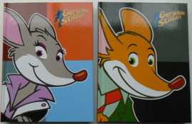 GERONIMO STILTON MEISJE NOTITIEBLOK 18X13,5CM 9 STUKS BLANCO