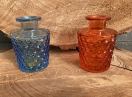 FLESJE VAASJES ORANJE HOOG 10 CM