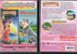 POCAHONTAS & WHITE FANG 191 KINDER DVD 2 SPROOKJES.
