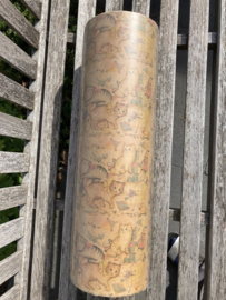 INPAKPAPIER CADEAUPAPIER ROL 220 meter 57 CM KATTEN