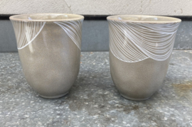 MOKKEN VIV ZAND-BEIGE (10 CM) PRINT 2 RIVERDALE 2 stuks