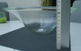 SCHAAL GLAS VOOR DECO BIJV WATERPLANT IN TE LATEN DRIJVEN 35 cm