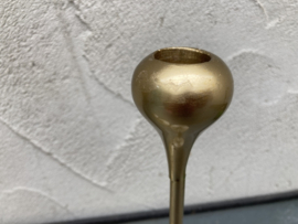 PRACHTIGE GOUDEN DINERKANDELAARS (Set van 3) 31 cm