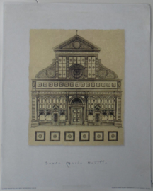 POSTER SANTA MARIA NOVELLA 50 x 40 cm