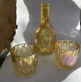 FLES AMBER-KLEURIG 18 CM