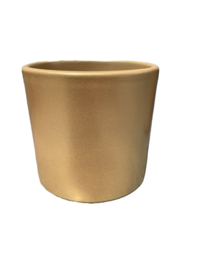 BLOEMPOT GOLD H 10,5 DIA 10,5 cm 2 stuks