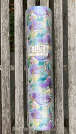 INPAKPAPIER CADEAUPAPIER ROL 220 meter 57 CM BLOEMEN FANTASIE