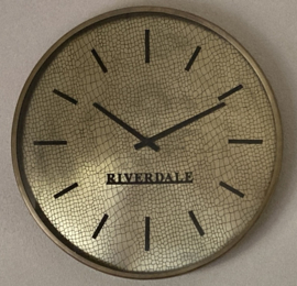 WANDKLOK LEVY GOUD 50CM RIVERDALE